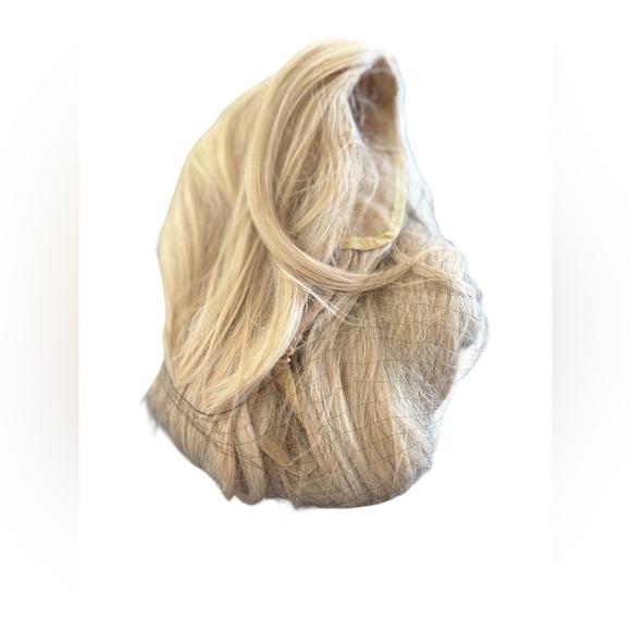 Halloween Long Blonde Wig Adjustable Breathable Cap - Picture 3 of 5
